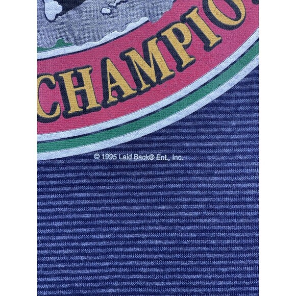 Vintage Laid Back Dreamer Lake Tournament Champion T Shirt 1995 Size XL - Picture 4 of 9